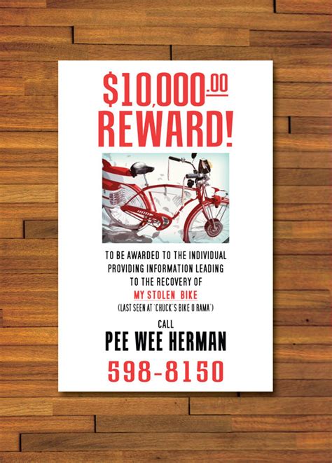 pee wee herman bike replica|pee wee bike stolen.